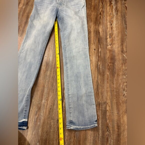 True Religion Billie Mid Rise Straight Denim Blue Jeans Size 30 Casual Everyday - Picture 6 of 12